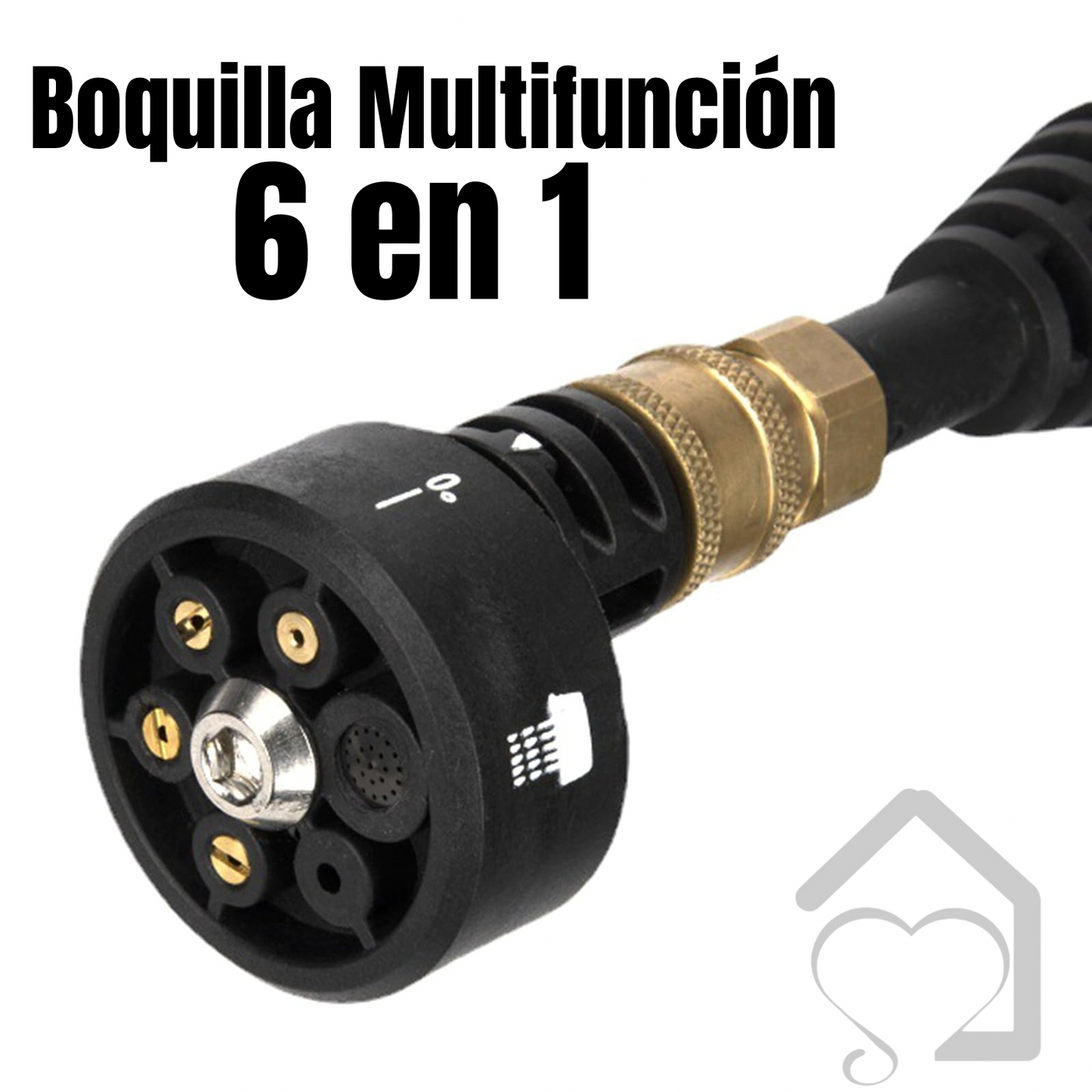 HIDROLAVADORA PORTÁTIL 6 CHORROS